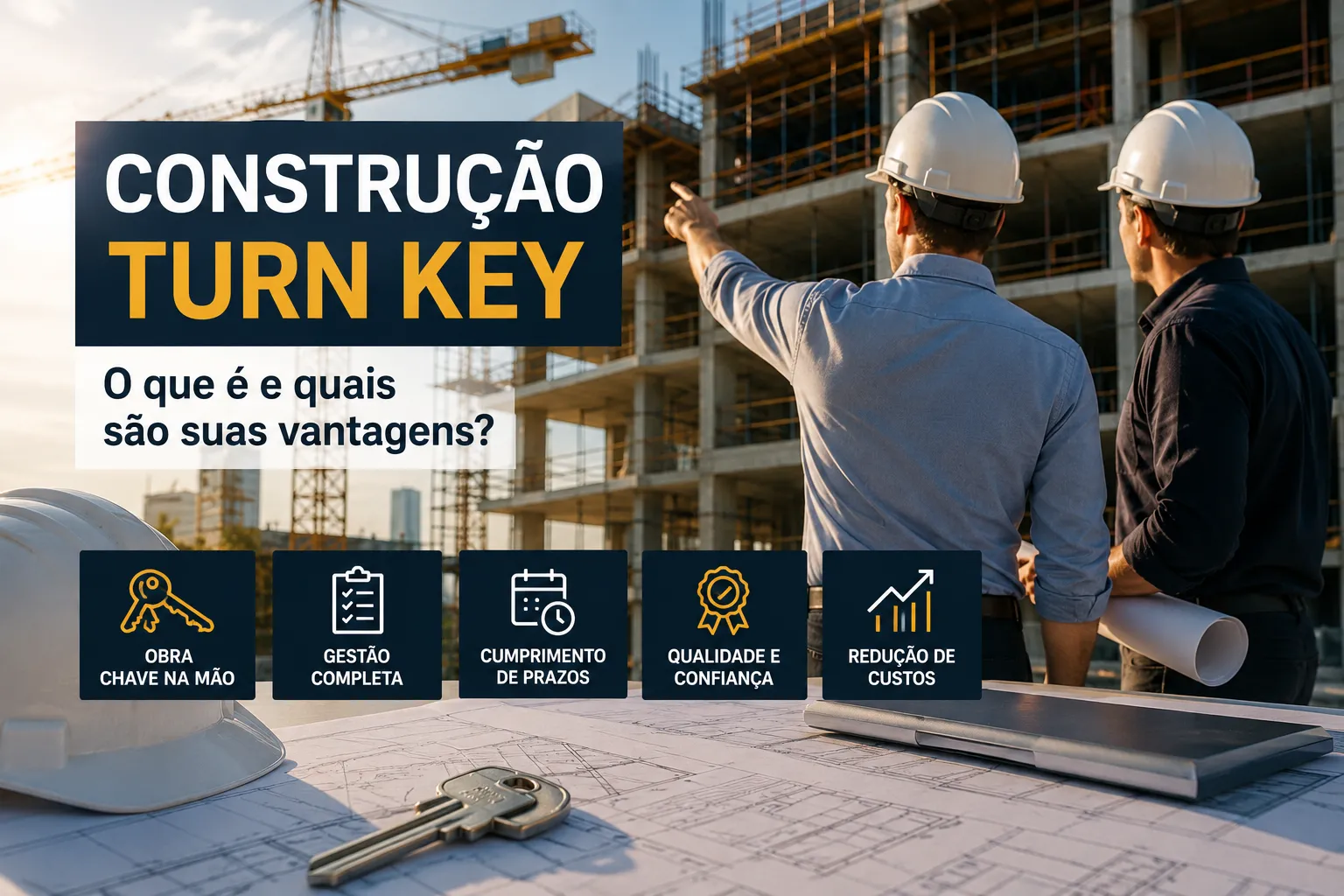 O que é Construção Turn Key? Conheça as Vantagens